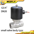 max. 90 degrees Celsius brass timer water solenoid drain valve for compressor